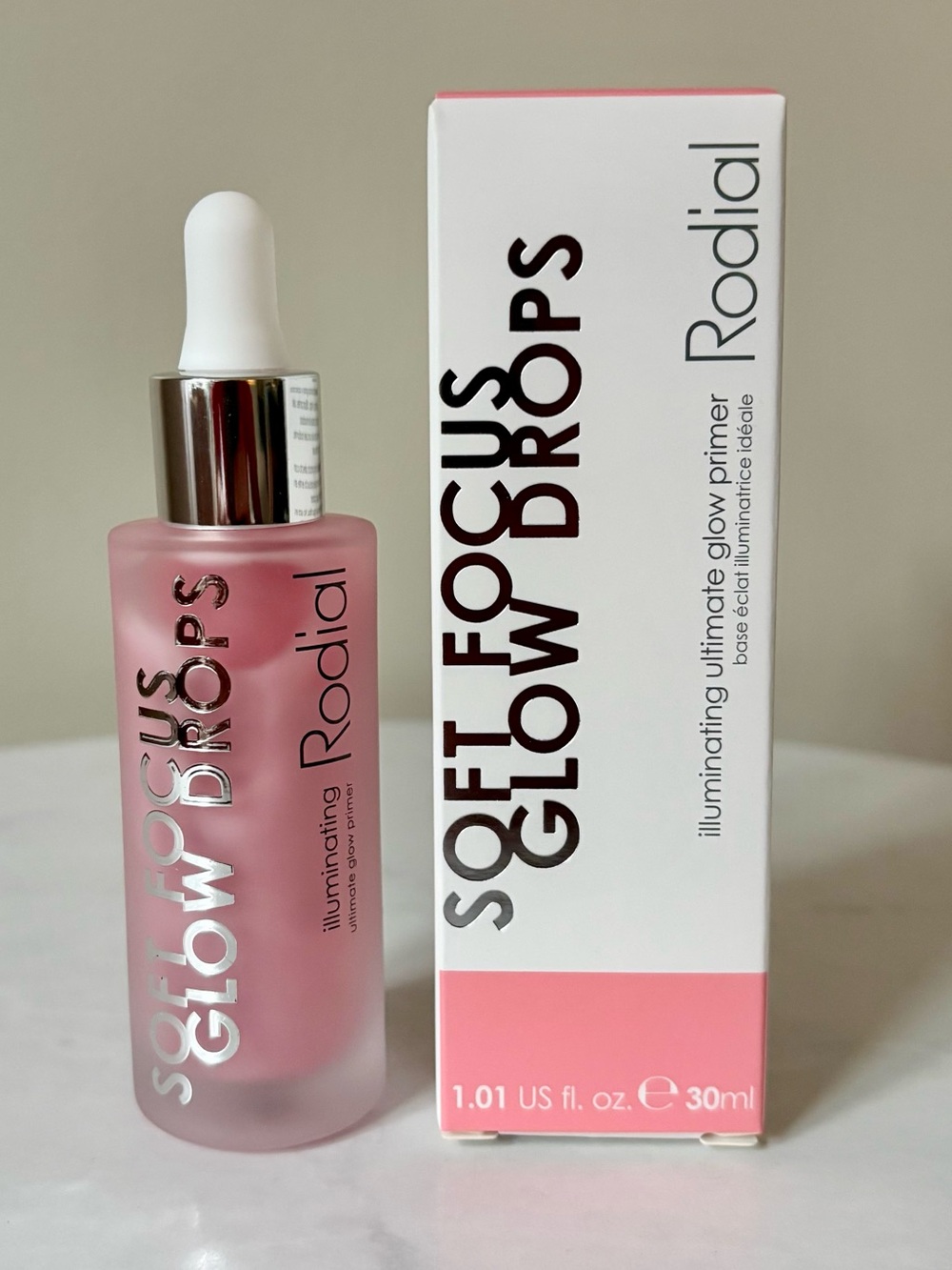 Rodial Soft Focus Glow Drops Illuminating Primer 30ml - NEW IN BOX Retail $90